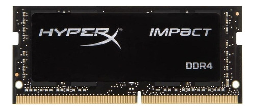 Memoria RAM Impact gamer color negro  16GB 1 HyperX HX432S20IB/16