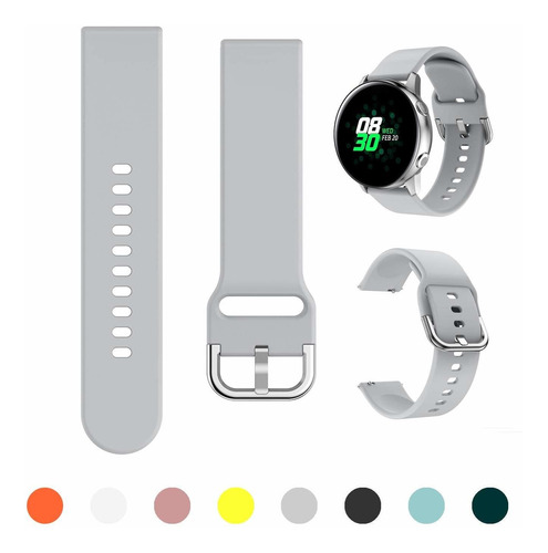 Malla Para Galaxy Watch Active/active2 40mm/44mm Gris