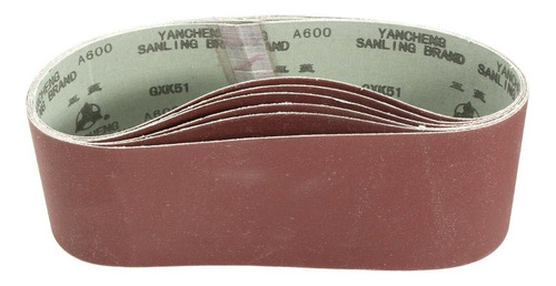 3-inch Bañada Butt Conjunta Oxido Aluminio Lijado Cinturon