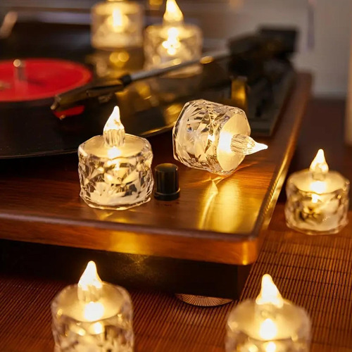 Lámpara De Vela De Velas Led Sin Llama Lámpara De Velas Que