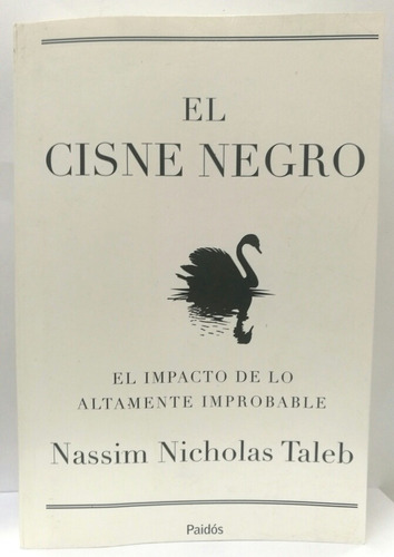 El Cisne Negro Libro Usado Estado 6/10 Pasta Rústica Subraya