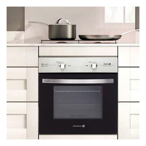 Imagen 3 de 3 de Horno empotrable eléctrico Sindelen 7000 HE-7200IN 57L acero inoxidable 220V-240V