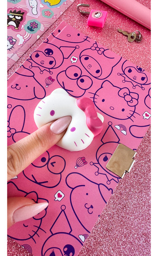 Diario Personal Hello Kitty Rosa 2025 - Tapimovil