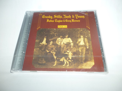 Cd Crosby Stills Nash & Young Déjà Vu 1970 Lacrado Europa