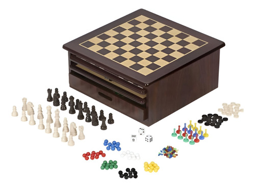 Juegos Mesa Madera 10 En 1