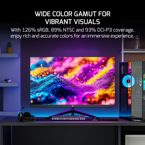 Gamepower Sonic T80 27 Pulgadas 180hz, 2k 2560x1440 Qhd, 0.5