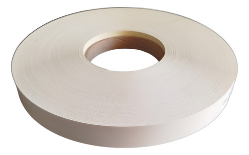 Tapacanto Melamina Filo Preencolado Blanco 22mm X20 Unidades
