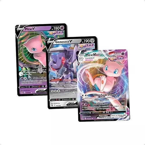 Pokemon Baralho Batalha Liga Mew Vmax - 003 60 Cartas Copag