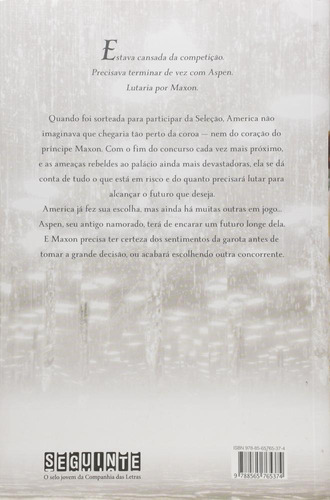 A ESCOLHA - VOL. 3, de Cass, Kiera. Editora Seguinte, capa mole em português
