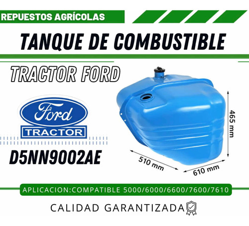 Tanque De Combustible Tractor Ford Serie 5000 6000 7000