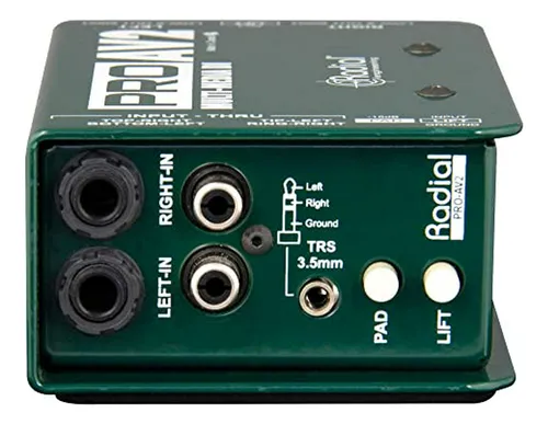 Caja Directa Estéreo Radial Engineering Proav2