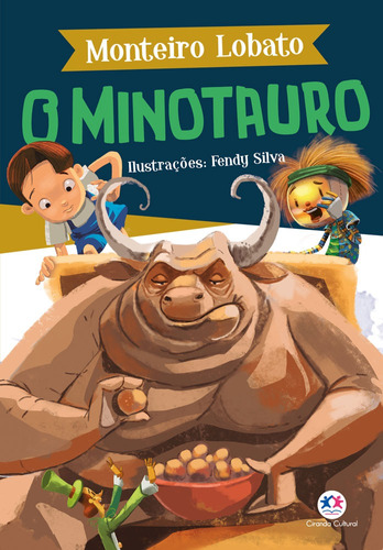 O Minotauro, de Lobato, Monteiro. Ciranda Cultural Editora E Distribuidora Ltda., capa mole em português, 2020