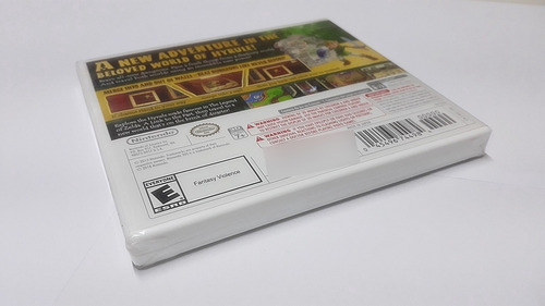 Zelda A Link Between Worlds Lacrado Usa Do Nintendo 3ds