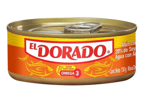 Atún El Dorado Aleta Amarilla En Aceite 130 Gr