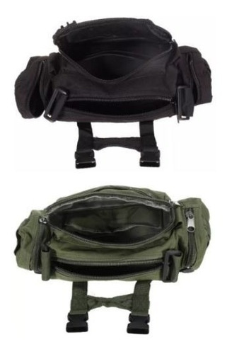 Imagen 5 de 6 de Bolso Morral Táctico Riñonera Con Sistema Molle Modular