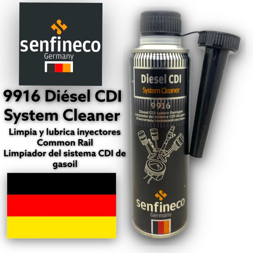 Limpia Inyectores Diesel Common Rail 300ml Senfineco 9916