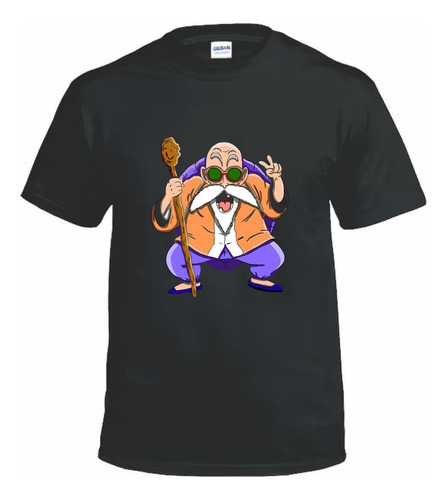 Remeras Unisex - Algodón - Dragon Ball - Maestro Roshi