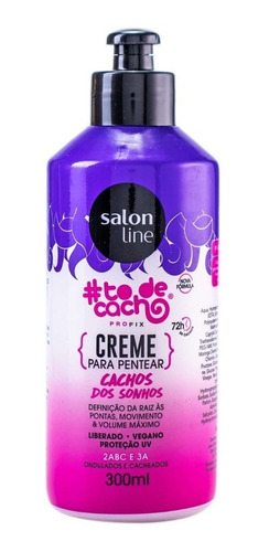 Crema Peinar Salon Line Rulos Y Rizos Soñados