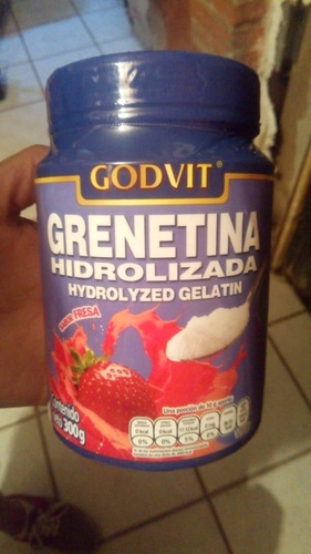 300 Gr. De Grenetina Hidrolizada Fresa O Coco 