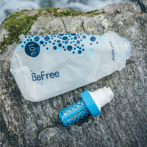 Botella Plegable Con Filtro De Agua Katadyn Befree 1l
