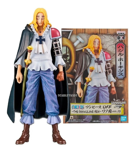 Figura One Piece The Grandline Men Basil Hawkins Vol16 24463