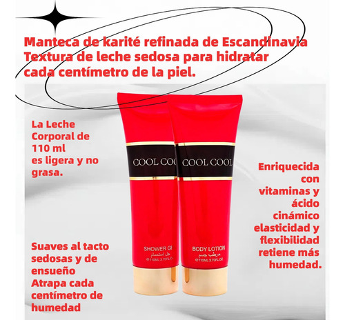 5pk 100ml Cool Cool Pour Mujer Homme Perfumes Set Fragancia Volumen De La Unidad 100 Ml