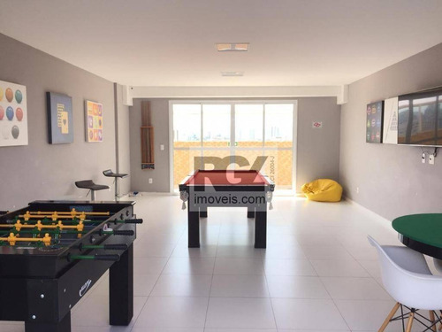 Imagem 26 de 30 de Apartamento À Venda, 60 M² Por R$ 524.000,00 - Macuco - Santos/sp - Ap7956