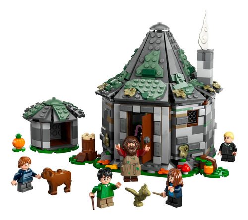 Lego Harry Potter 76428 Visitante inesperado de la cabaña de Hagrid, número de piezas 896