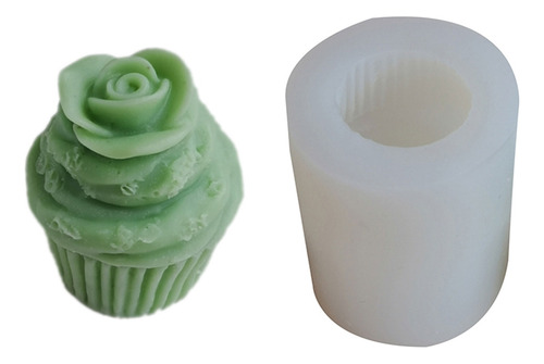 Molde De Silicona Para Velas Con Forma De Pastel (1 #mold) P