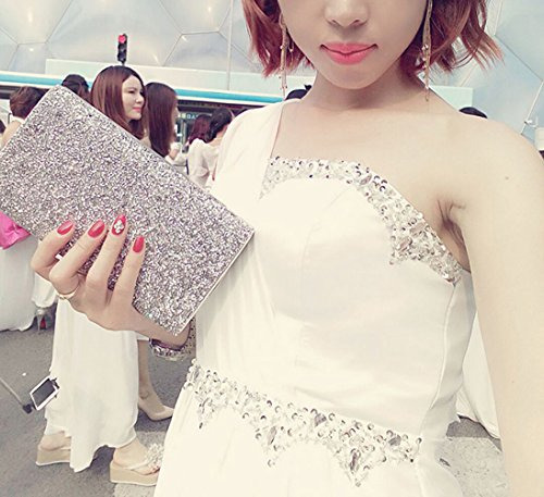 Bolso De Mano Covelin Para Mujer, Tipo Sobre, Con Diamantes