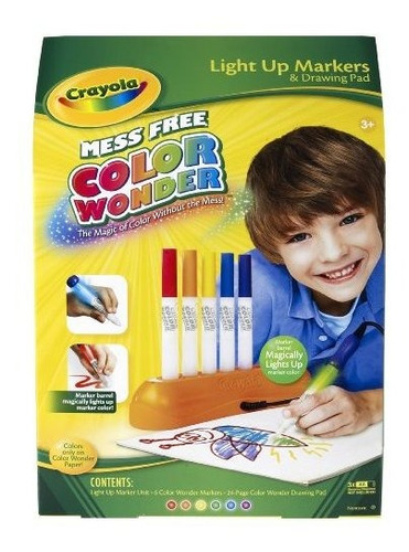 Crayola Color Wonder Marcadores Mágicos De Luz.