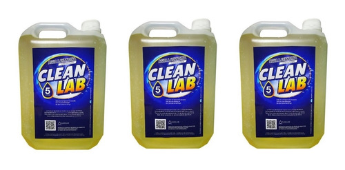 Agua Lavandina Concentrada Oferta 3 X 5 Lts Clean Lab