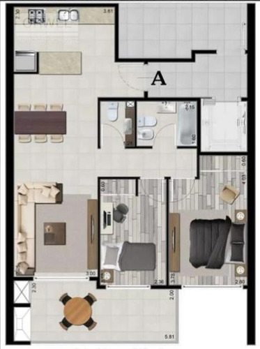 Departamento En Venta Sobre Av Cabildo