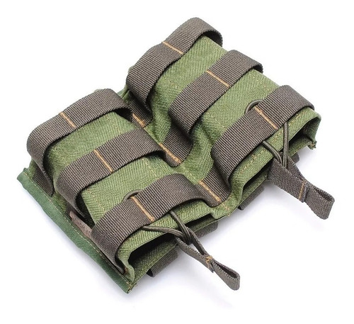 Porta Carregador Fuzil Duplo Forhonor Verde P/ 5,56