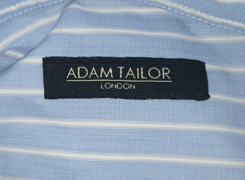 Camisa Adam Tailor London A Rayas Talle L (Usado)