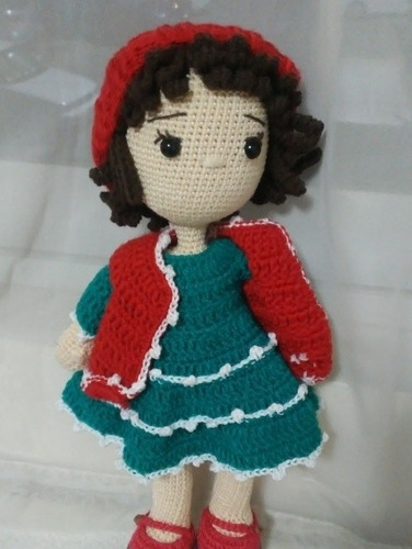 Navidad. Diversas Figuras Navideñas Elaboradas A Crochet. 