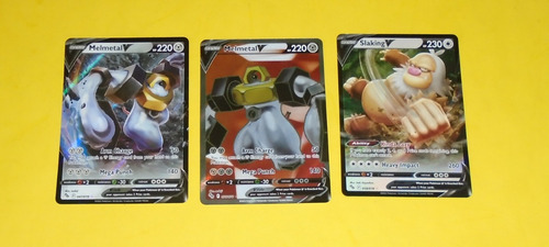 Ccc21 Tarjetas Pokemon Go Slaking V Melmetal V Tcg