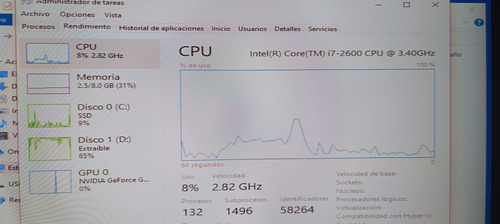 Cpu Gamer Intel Core I7 / Varios Extras + Regalo + Monitor (Usado)