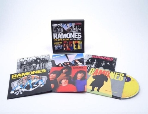 Box Cd Ramones Sire Years 1976 1981 Lacrado Pleasant Dreams