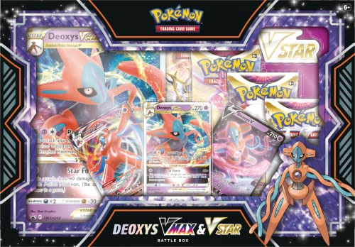 Caja De Batalla Pokémon Tcg: Deoxys Vmax Vstar