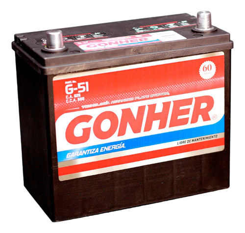 Batería 95 Amp Gonher México ( Japones Asiaticos ) U R U