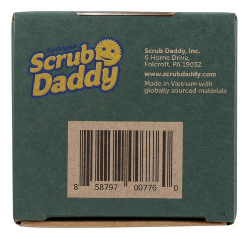 Scrub Daddy Dye Free Sponge Daddy 3 Count, 3 Ct
