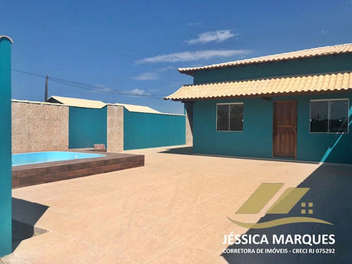 Imagem 1 de 13 de Casa 2 Quartos, Área Gourmet E Piscina Em Unamar - 35_1_jmc.