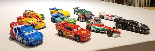Disney Cars 2 Colección De Todos Los Corredores Orig. Mattel