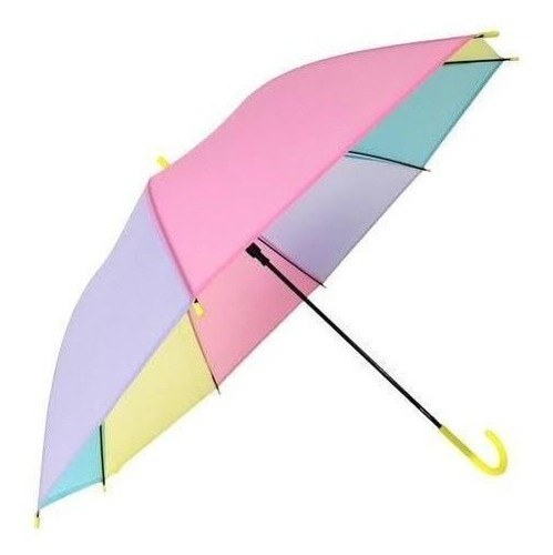 Paraguas Sombrilla Multicolor Otoño-invierno Niñas Lluvia