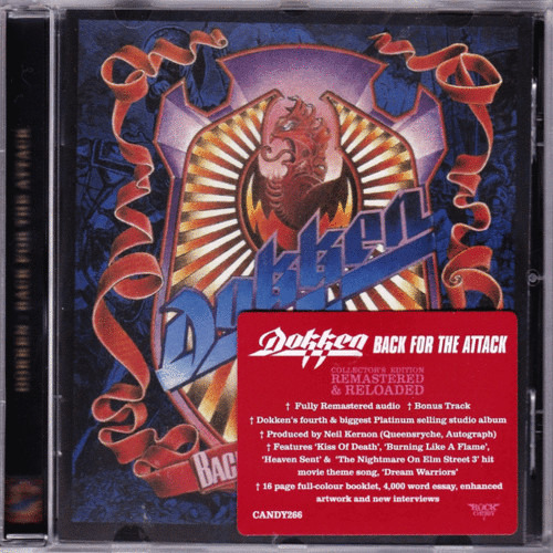 Cd Dokken - Back For The Attack (ed. Uk, 2015)