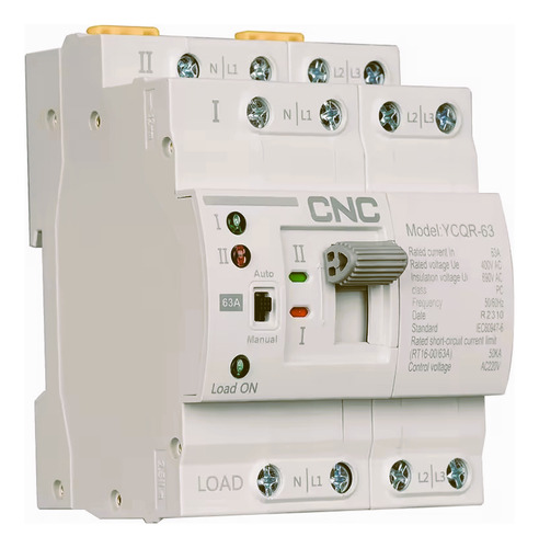 Transferencia 63 Amp 2 Polos Automatica Switch Conmutador