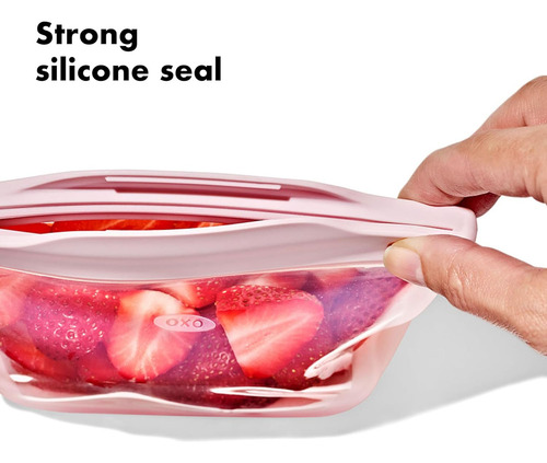Bolsas Reutilizables De Silicona Oxo Tot - Juego De Vasos De