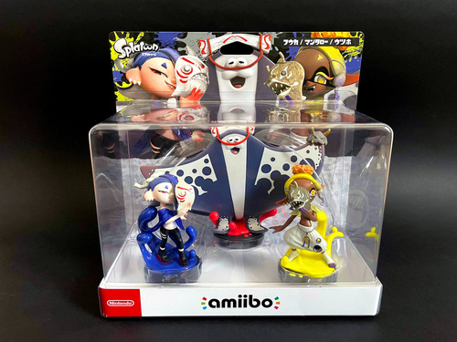 Splatoon 3 Triple Pack: Shiver, Big Man And Frye Amiibo