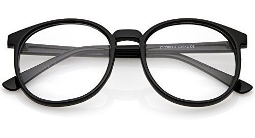 Montura - Classic P3 Horn Rimmed Clear Lens Round Eyeglasses